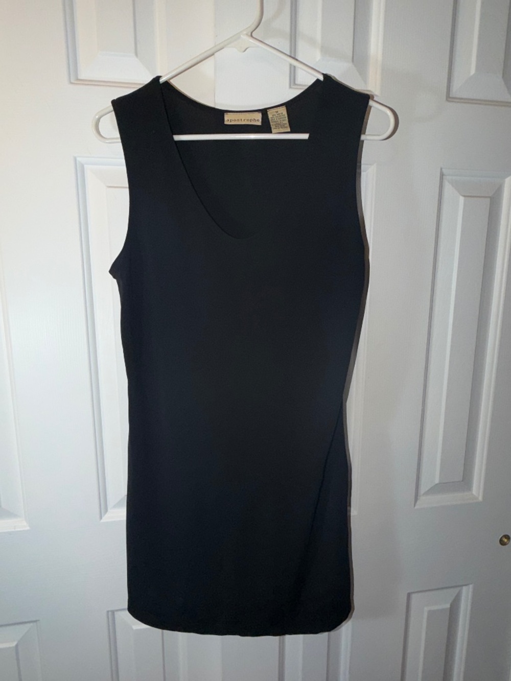 Apostrophe Black Cocktail Dress